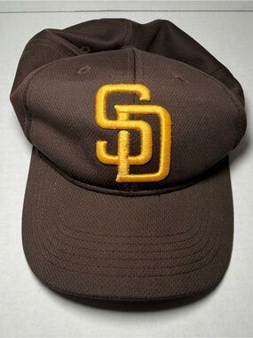 San Diego Padres MLB Hat Cap Adjustable Brown